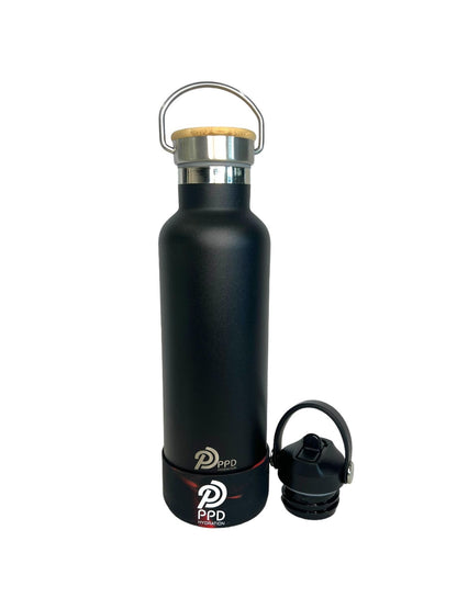 750ml Water Bottle - Black